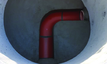 haunched and plastered sewer manhole